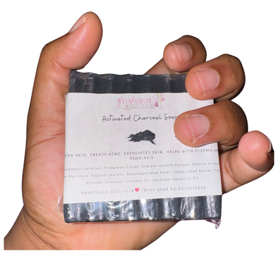 Activated Charcoal Shea Butter Soap